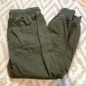 Cargo Style Green Gap Jogger Pants